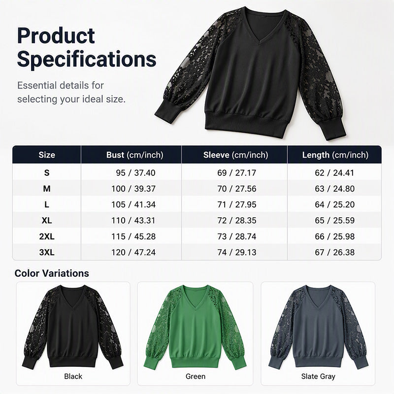 Women's Elegant V-Neck Knit Sweater