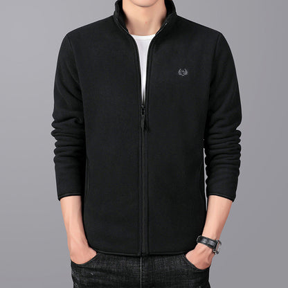 🎅【A Warm Gift in Winter】 Men's Lightweight Full Zip Outdoor Casual Soft Fleece Jacket
