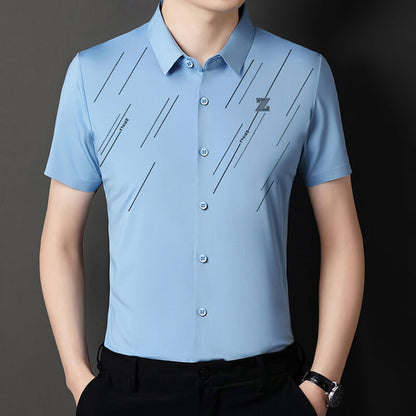 Men's Seamless Shirts Wrinkle Resistant（50% OFF）