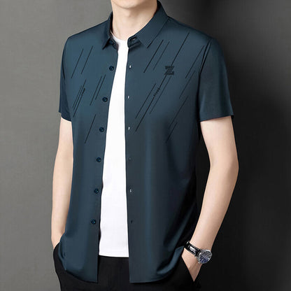 Men's Seamless Shirts Wrinkle Resistant（50% OFF）
