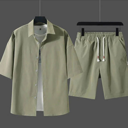 Casual Ice Silk Set for Men