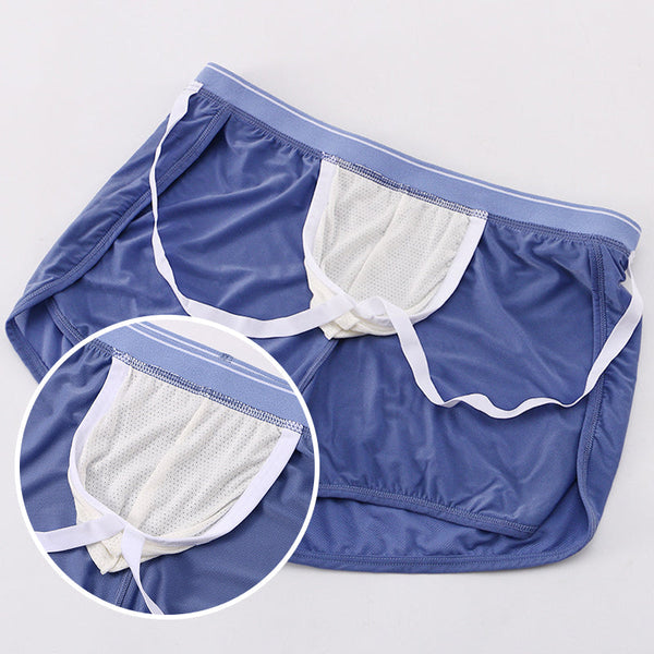 Men' s Separate Support Pouch Boxer Briefs aiyoumoi