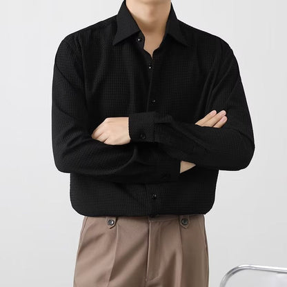 Men's Premium Fabric Button Down Shirt（50% OFF）