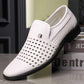 Anti slip soft soled men's elevated sandals