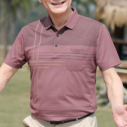 Fashionable and Age-reducing Summer T-shirt for Dear Fathers