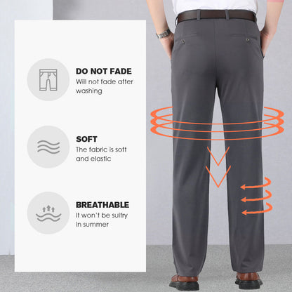Pantalons classiques de High Stretch Men （Promotion à durée limitée-40% de réduction)