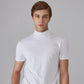 Men's High Neck Slim Fit T-shirt（50% OFF）
