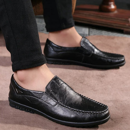 Men's Genuine Leather Loafers Shoes（50% OFF）
