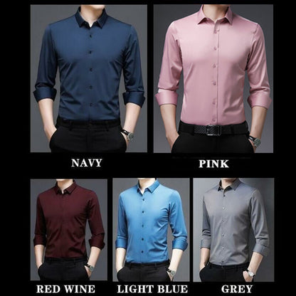 Stretch Non-iron Anti-wrinkle Shirt（50% OFF）