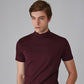 Men's High Neck Slim Fit T-shirt（50% OFF）