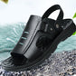Men's Massage Soft Sole Anti-slip Sandals With 2 Ways To Wear（50% OFF）