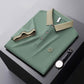 Men's Casual Embroidery Lapel Short Sleeves（50% OFF）