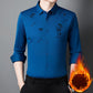 Men's Plush Lined Thickened Long Sleeve Shirt（50% OFF）