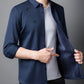 Men's Plush Lined Thickened Long Sleeve Shirt（50% OFF）