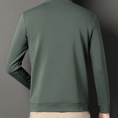 [Best Gift For Him] Men's Winter Faux Fleece Lined Thickened Warm Sweatshirt