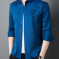 Men's Plush Lined Thickened Long Sleeve Shirt（50% OFF）