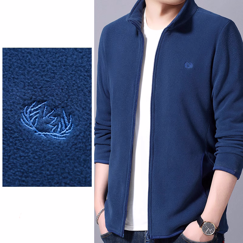 🎅【A Warm Gift in Winter】 Men's Lightweight Full Zip Outdoor Casual Soft Fleece Jacket