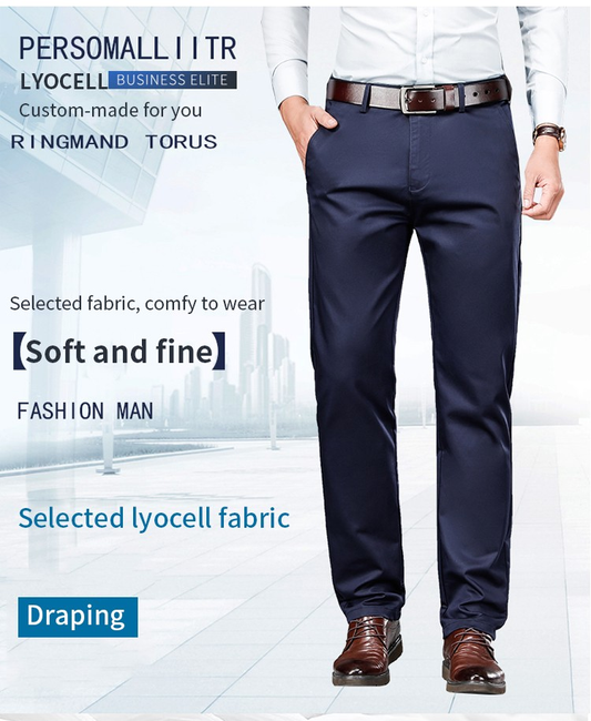 Ice Silk Suit Pants Man（50% OFF）