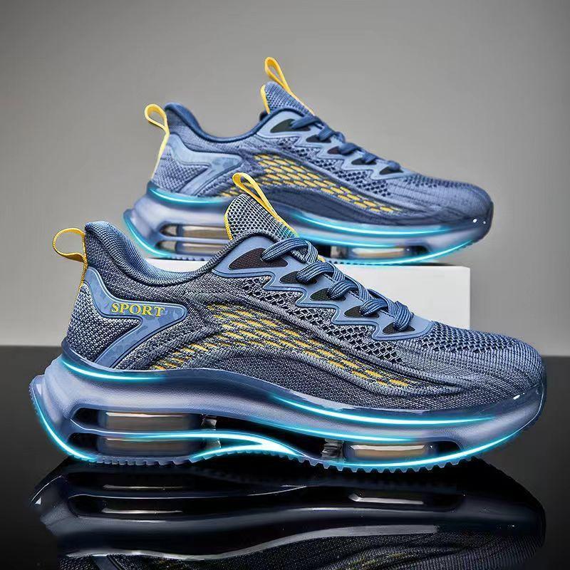Double coussin d'air Sneakers respirants décontractés （50% de réduction）