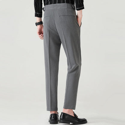 Beau cadeau * naples pantalon d'affaires décontracté pour hommes
