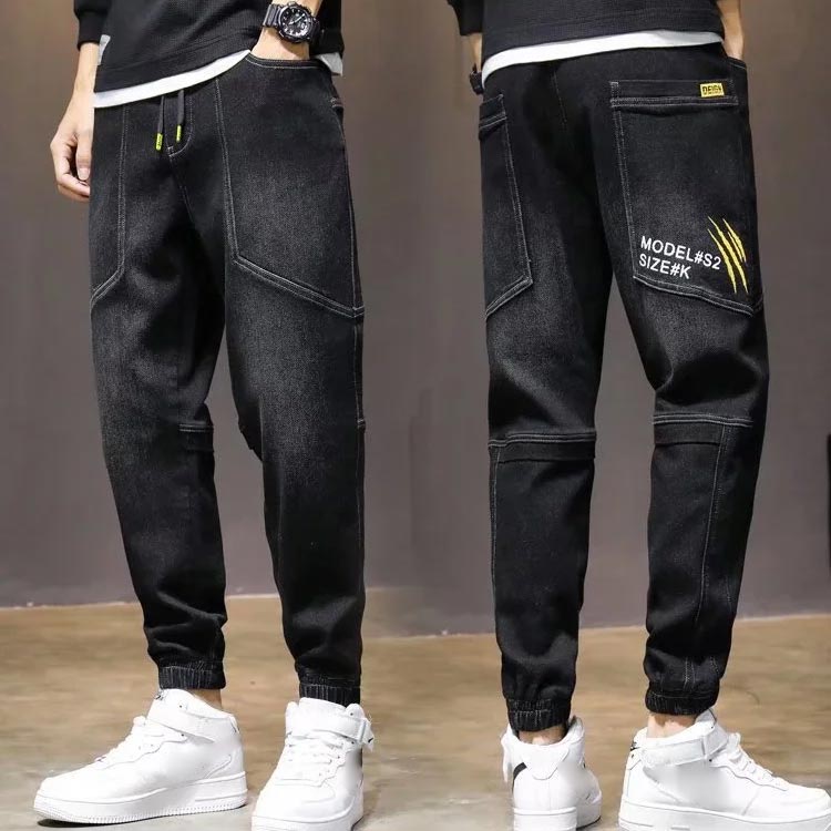 Jeans de randonnée décontractés pour hommes avec de grandes poches （50% de réduction）