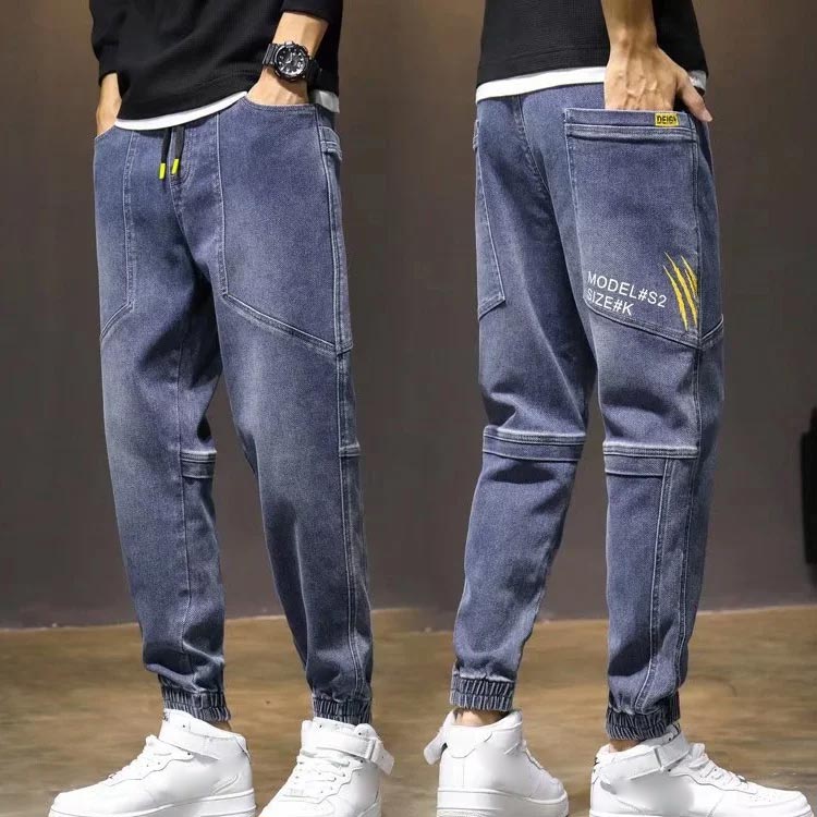 Jeans de randonnée décontractés pour hommes avec de grandes poches （50% de réduction）