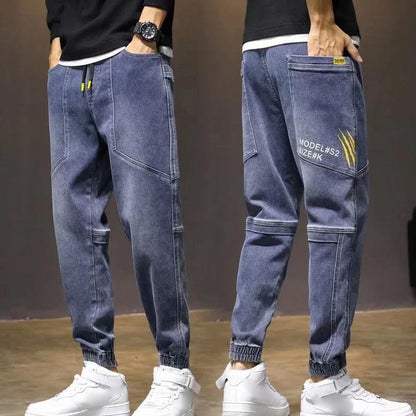 Jeans de randonnée décontractés pour hommes avec de grandes poches （50% de réduction）