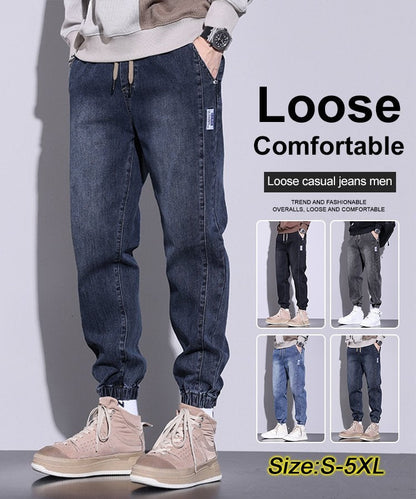 🔥Hot Sale $39.99🔥Drawstring Loose Casual Workwear Jeans for Men（50% OFF）