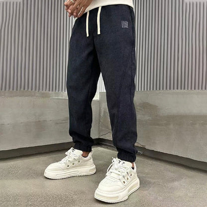 Men's Corduroy Loose Ankle Banded Pants（50% OFF）