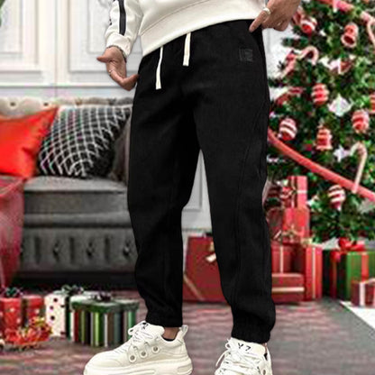Men's Corduroy Loose Ankle Banded Pants（50% OFF）