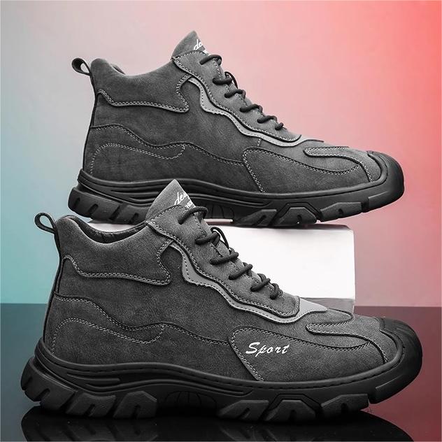 [Winter Gift] Men's Winter Thickened Plush Warm Snow Boots（50% OFF）