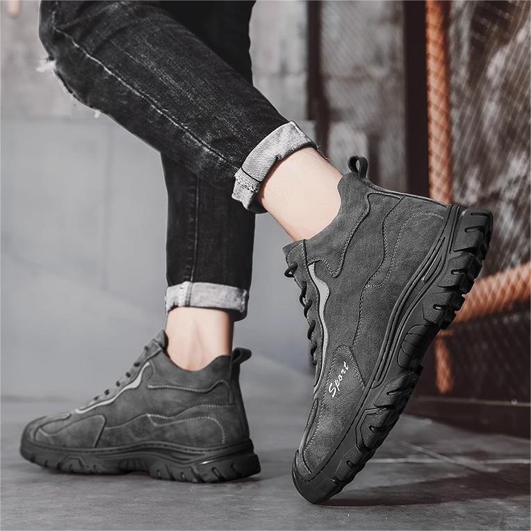 [Winter Gift] Men's Winter Thickened Plush Warm Snow Boots（50% OFF）