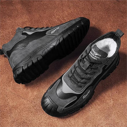 [Winter Gift] Men's Winter Thickened Plush Warm Snow Boots（50% OFF）