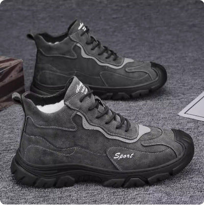 [Winter Gift] Men's Winter Thickened Plush Warm Snow Boots（50% OFF）