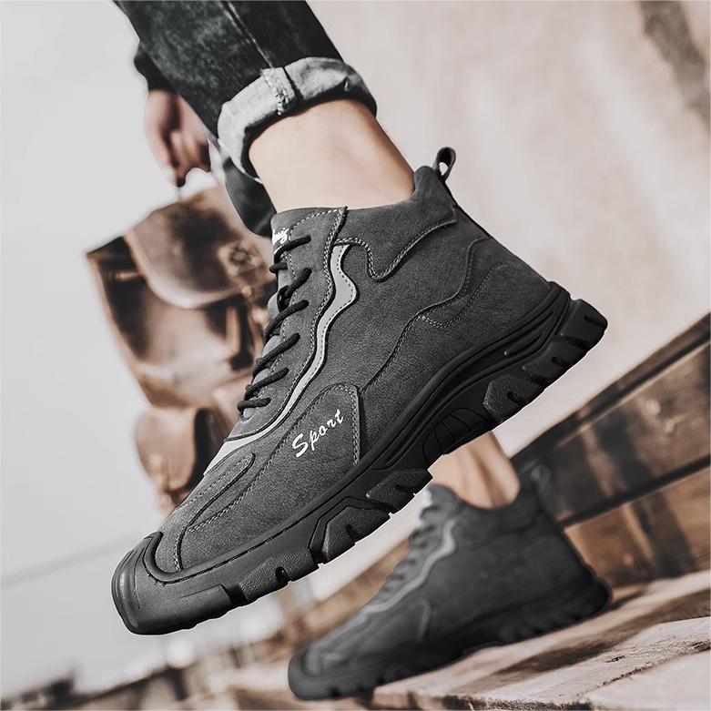 [Winter Gift] Men's Winter Thickened Plush Warm Snow Boots（50% OFF）