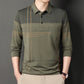 Perfect Gift🎁Men's Long Sleeve Striped Lapel Shirt（50% OFF）