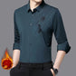 Men's Winter Thickened Warm Long Sleeve Shirt（50% OFF）