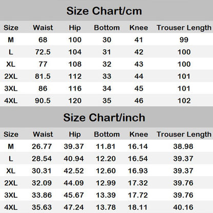 Ideal gift - Men's versatile and comfortable loose-fitting drawstring cargo pants