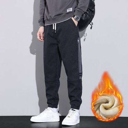 Ideal gift - Men's versatile and comfortable loose-fitting drawstring cargo pants
