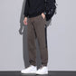 Ideal gift - Men's versatile and comfortable loose-fitting drawstring cargo pants