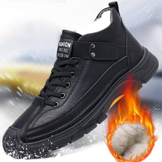 Chaussures décontractées chaudes et non glissantes pour hommes épaissis （50% de réduction）
