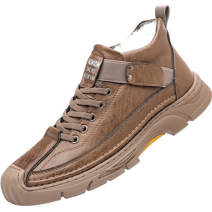 Chaussures décontractées chaudes et non glissantes pour hommes épaissis （50% de réduction）