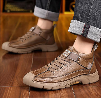 Chaussures décontractées chaudes et non glissantes pour hommes épaissis （50% de réduction）
