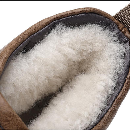 Chaussures décontractées chaudes et non glissantes pour hommes épaissis （50% de réduction）