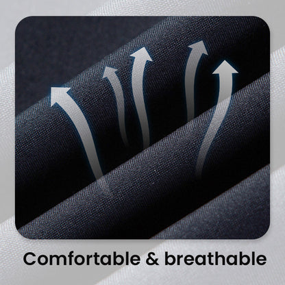 Veste de parka thermique rembourrée pour hommes avec capuche amovible