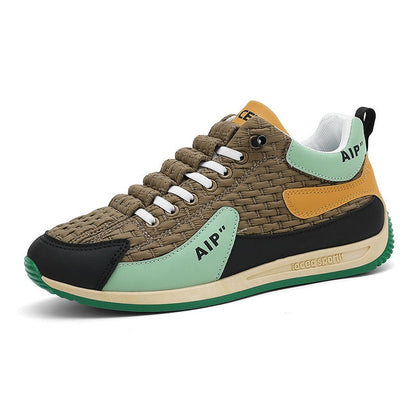 Fashion Casual Color-blocking Men's Shoes（50% OFF）