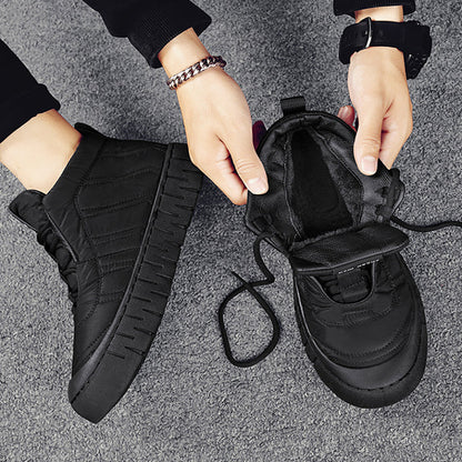 Chaussures imperméables antidérapantes d'hiver pour hommes （50% de réduction）