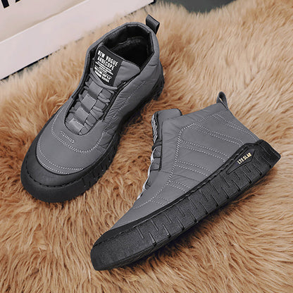 Chaussures imperméables antidérapantes d'hiver pour hommes （50% de réduction）