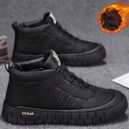 Chaussures imperméables antidérapantes d'hiver pour hommes （50% de réduction）