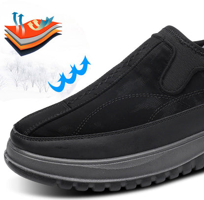 🔥Vente chaude🔥Chaussures d'hiver confortables et chaudes en peluche pour hommes (50 % de réduction)